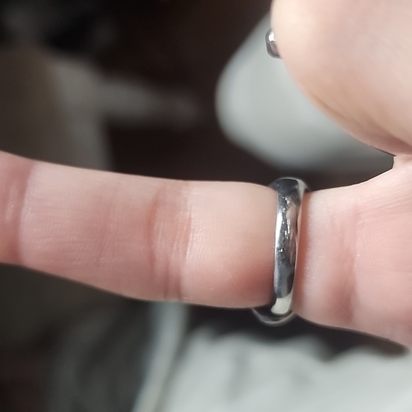 EPJ evil pawn jewelry Brigida ring obsidian & klatch ostara ring - Picture 7 of 7